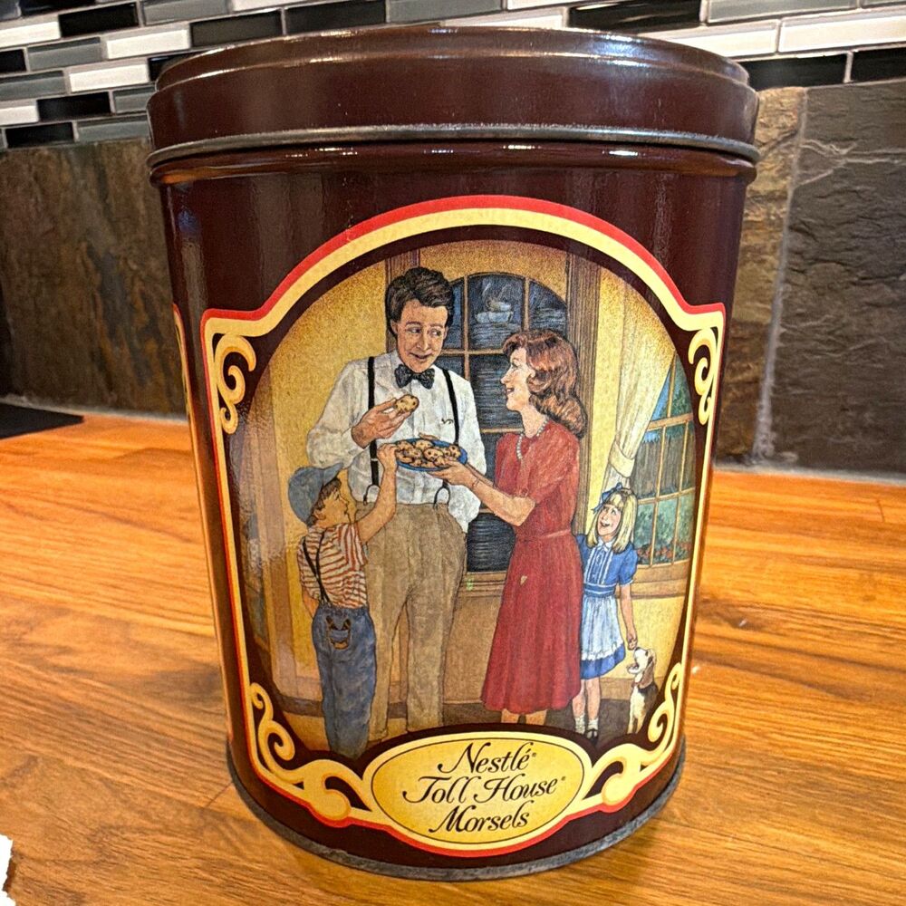 Nestle Toll House Morsels 50 Years Memories 1939-1989 Advertising Tin
